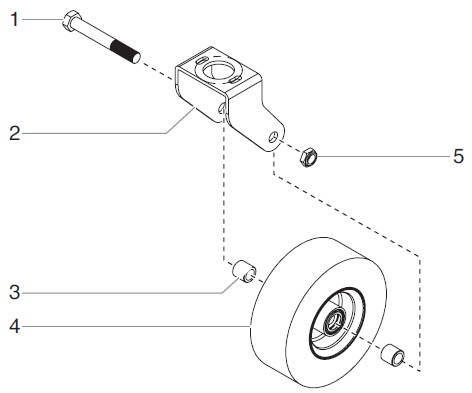 PowrLiner 8900XLT Wheel Assembly